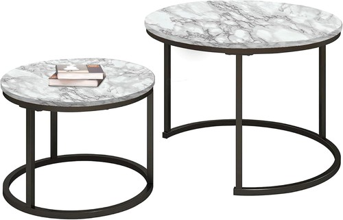 Round nesting coffee - round,