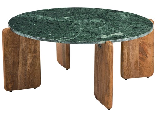 Coffee table luno marble - luno, dark