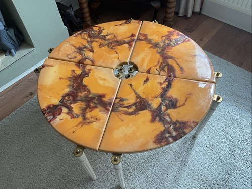 Antique marble look circular - marble,